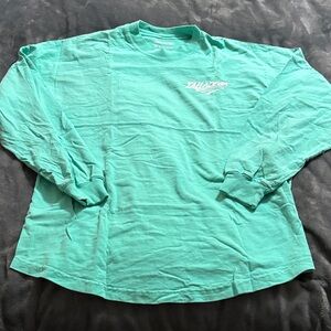 Fanatics Teal NASCAR Long Sleeve Shirt